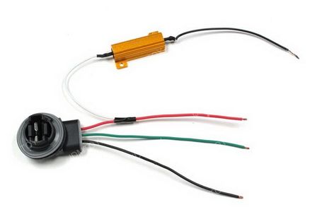 How to Install Load Resistors for LED Turn Signal Lights : 6 Steps ...