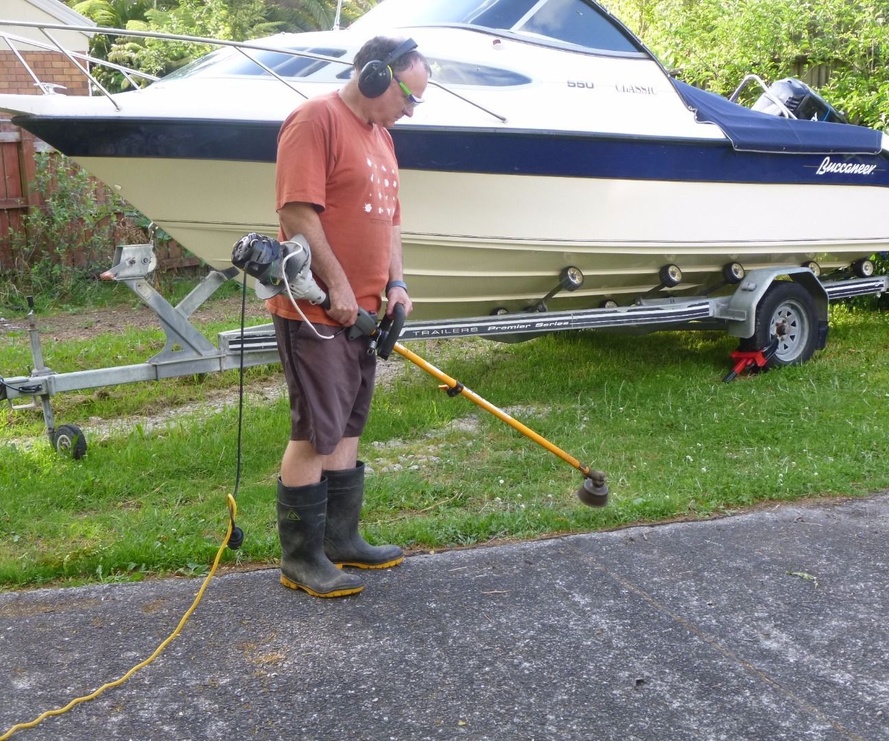 Convert a Petrol Weedeater to Electric