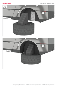 DeLorean BTTF Inspired Papercraft