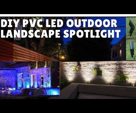 DIY PVC LED Landscape  SpotLight