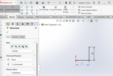 Draw the Square With the Line Command