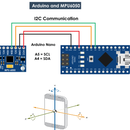 MPU 6050 Gyro,Accelerometer Communication With Arduino (Atmega328p)