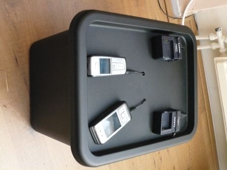 DIY Ikea Box Charging Station Black