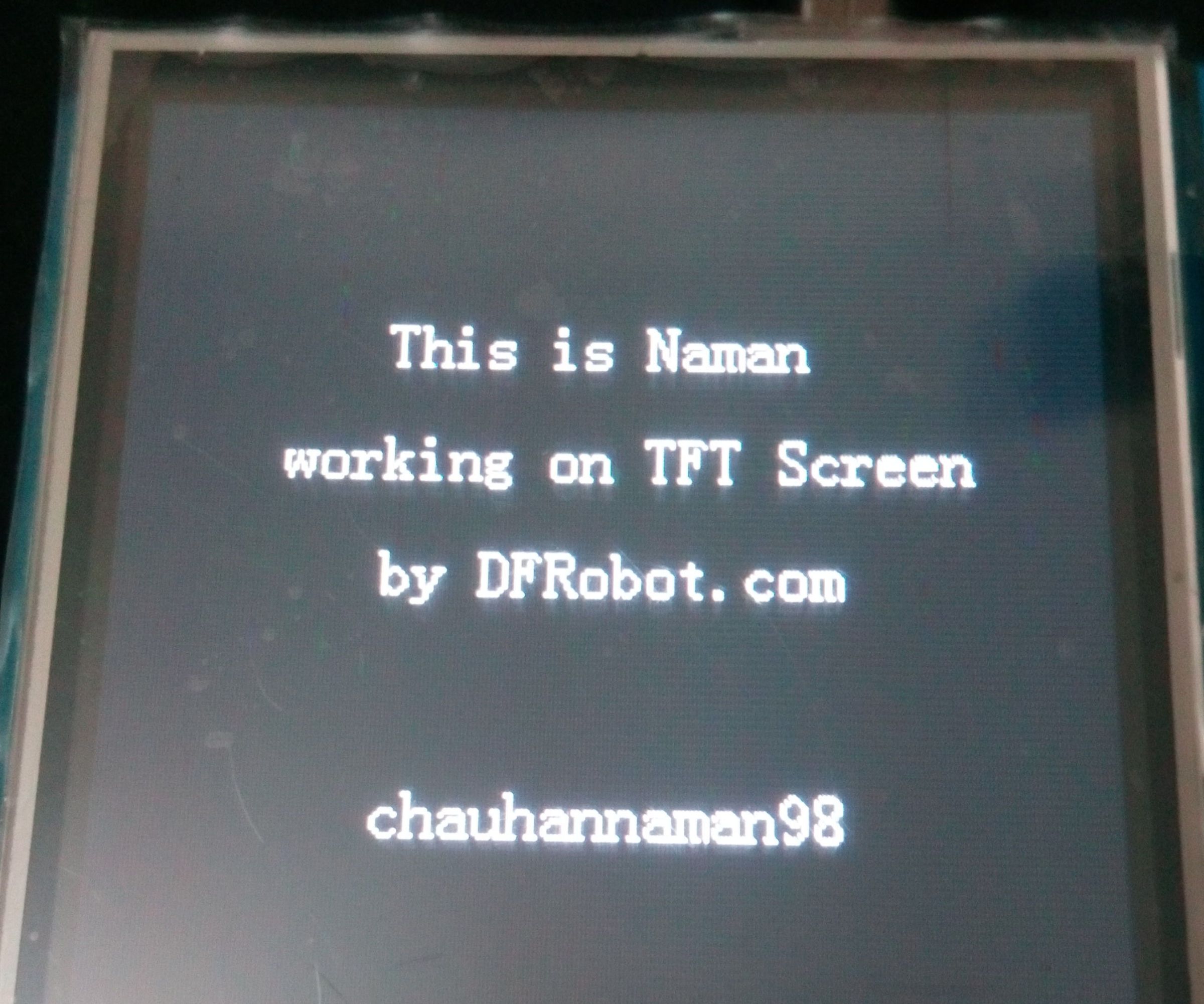 DFRobot's 2.8" TFT Touch Shield for Arduino