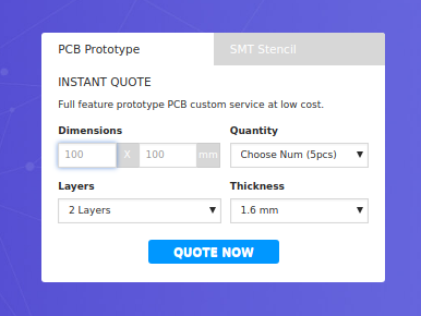 ​Create Order and Manufacture of Pcb JLCPCB