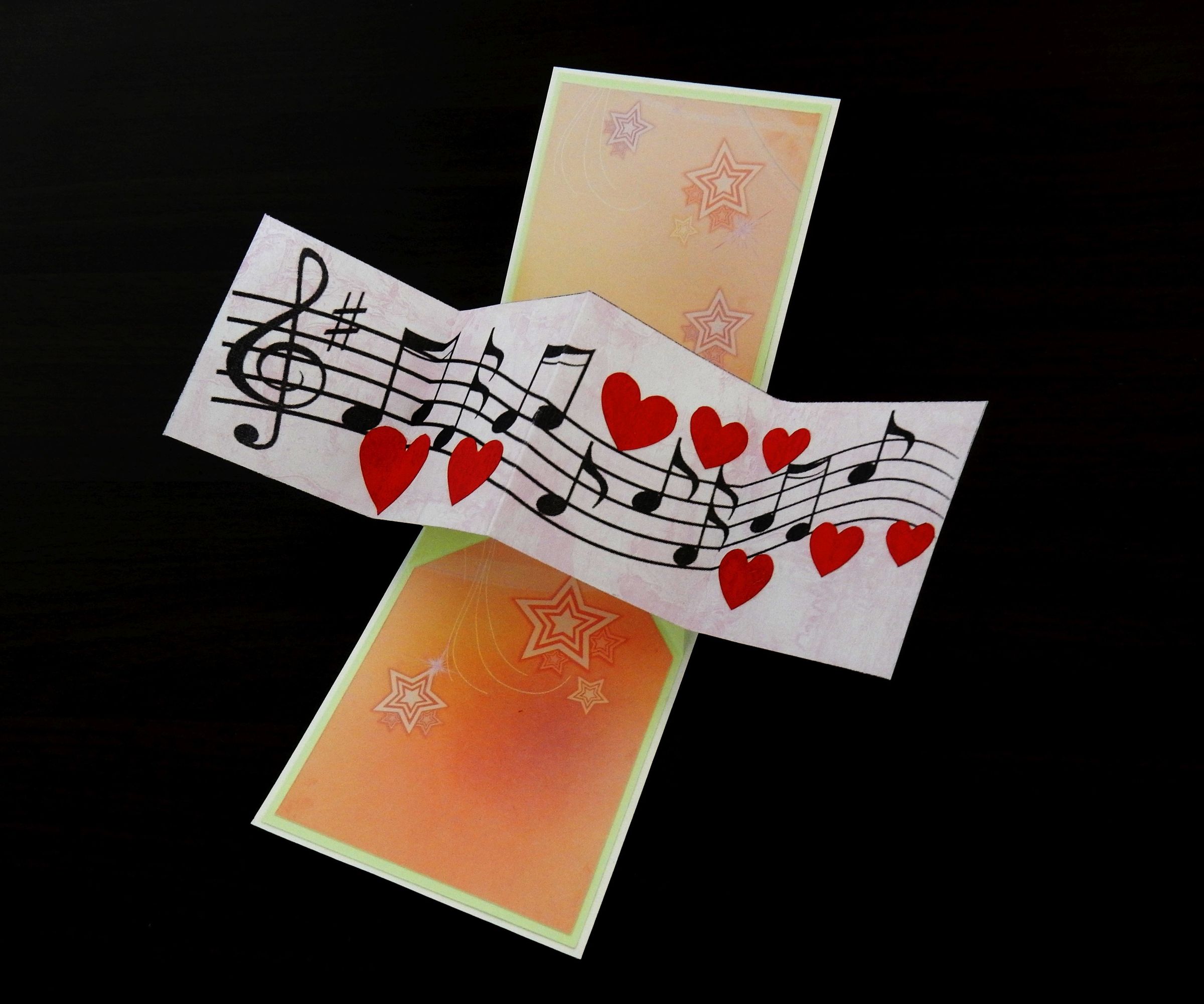 Twist and Pop Card - Song of Love