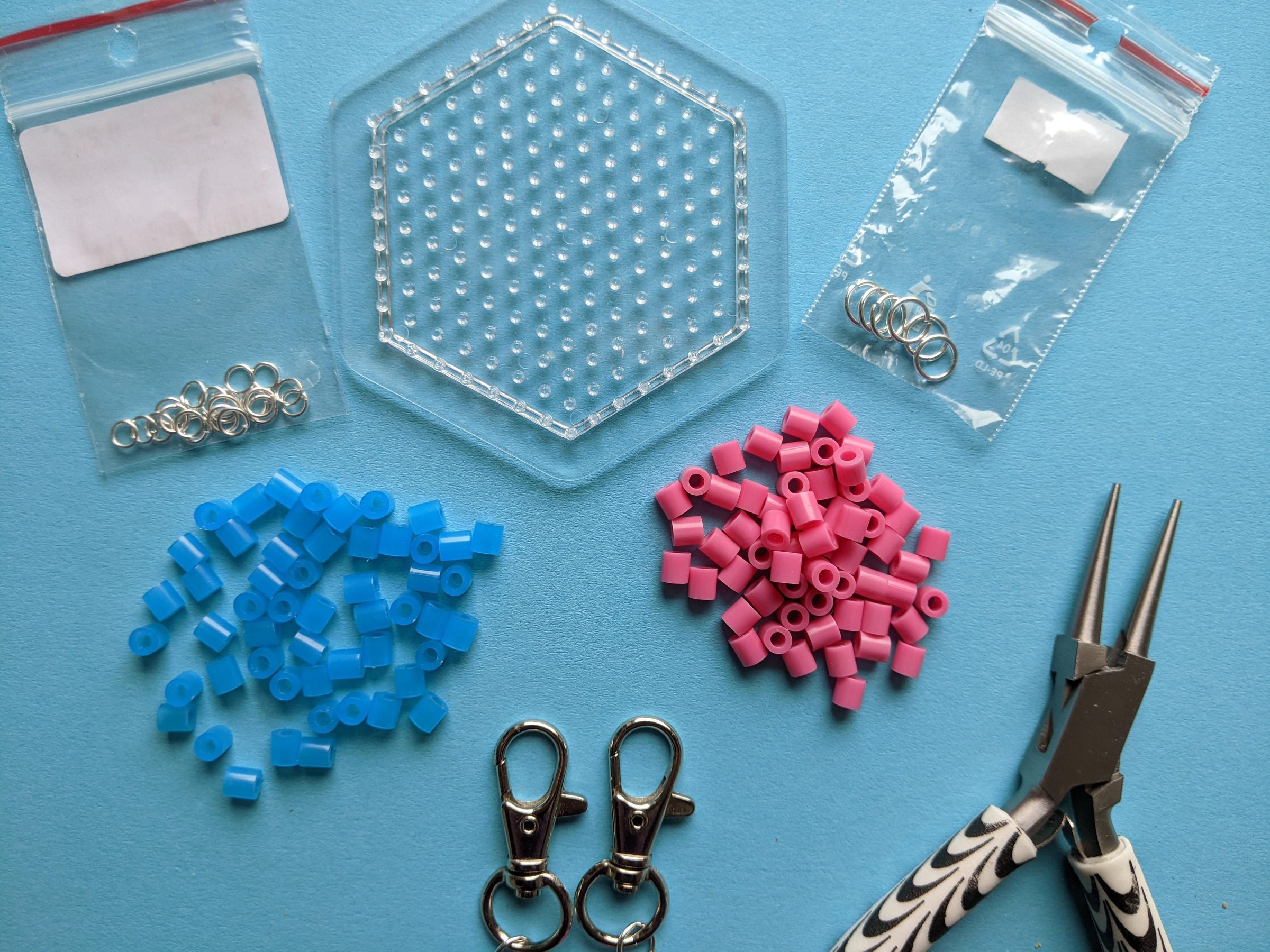 Perler Bead Jean Chain 5 Steps (with Pictures) Instructables