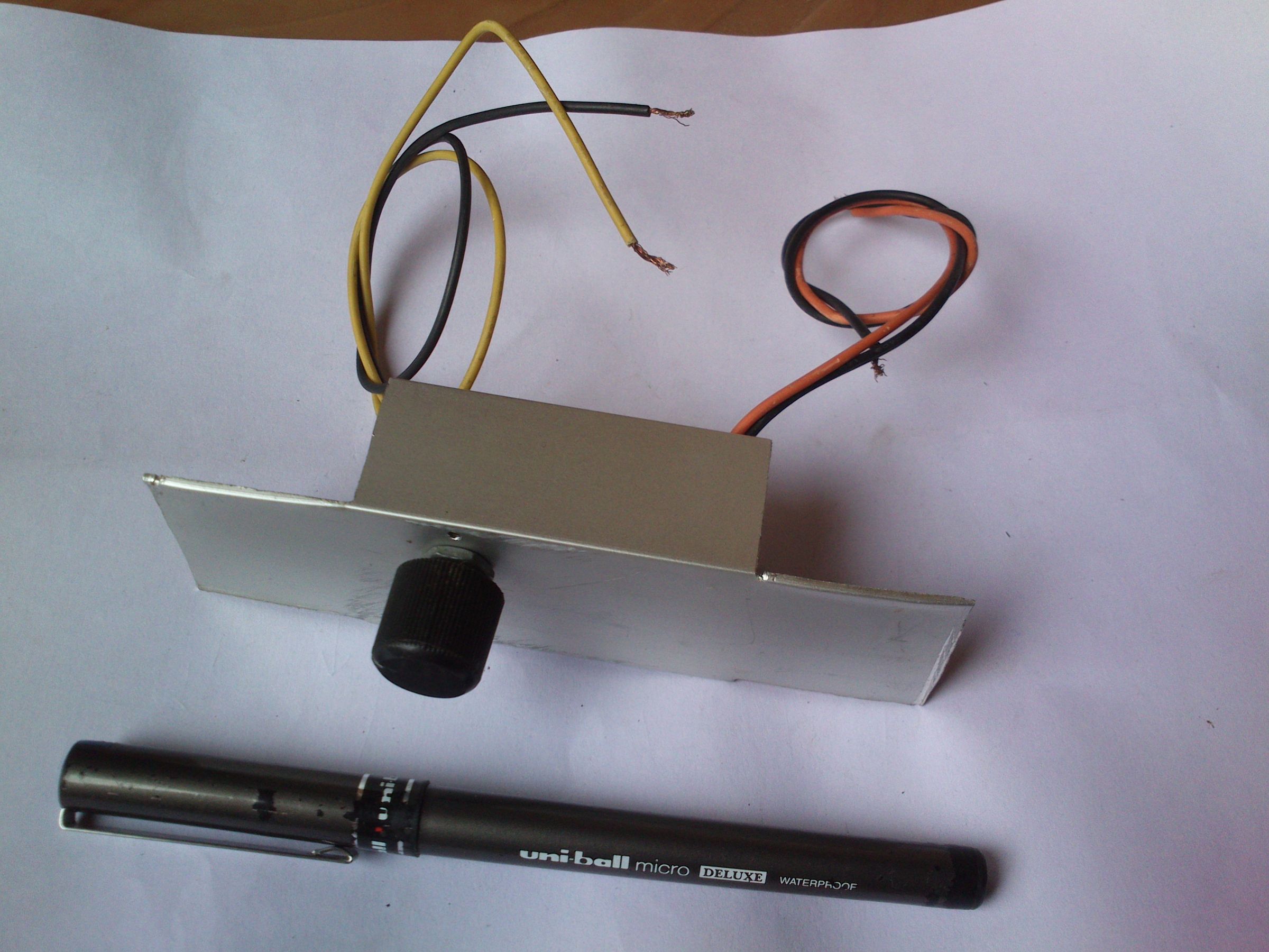 PWM Dimmer  Using  NE555 and MOSFET  With DIY Aluminium Case.