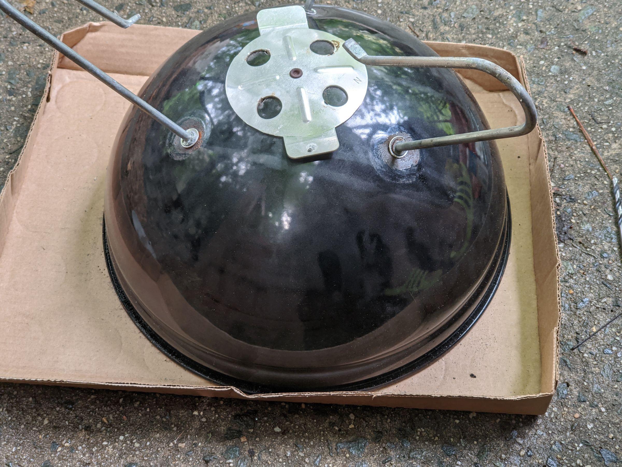 From Vent Tab to Safe Handle Easy Upgrade for er Smokey Joe Grill