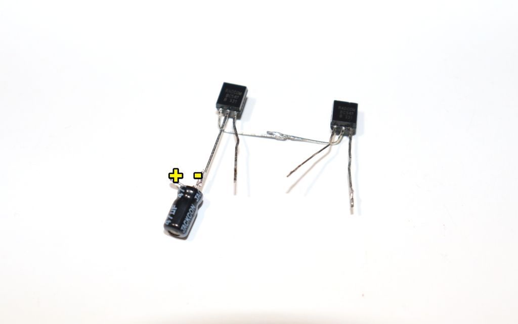 Connect 47uf Capacitor