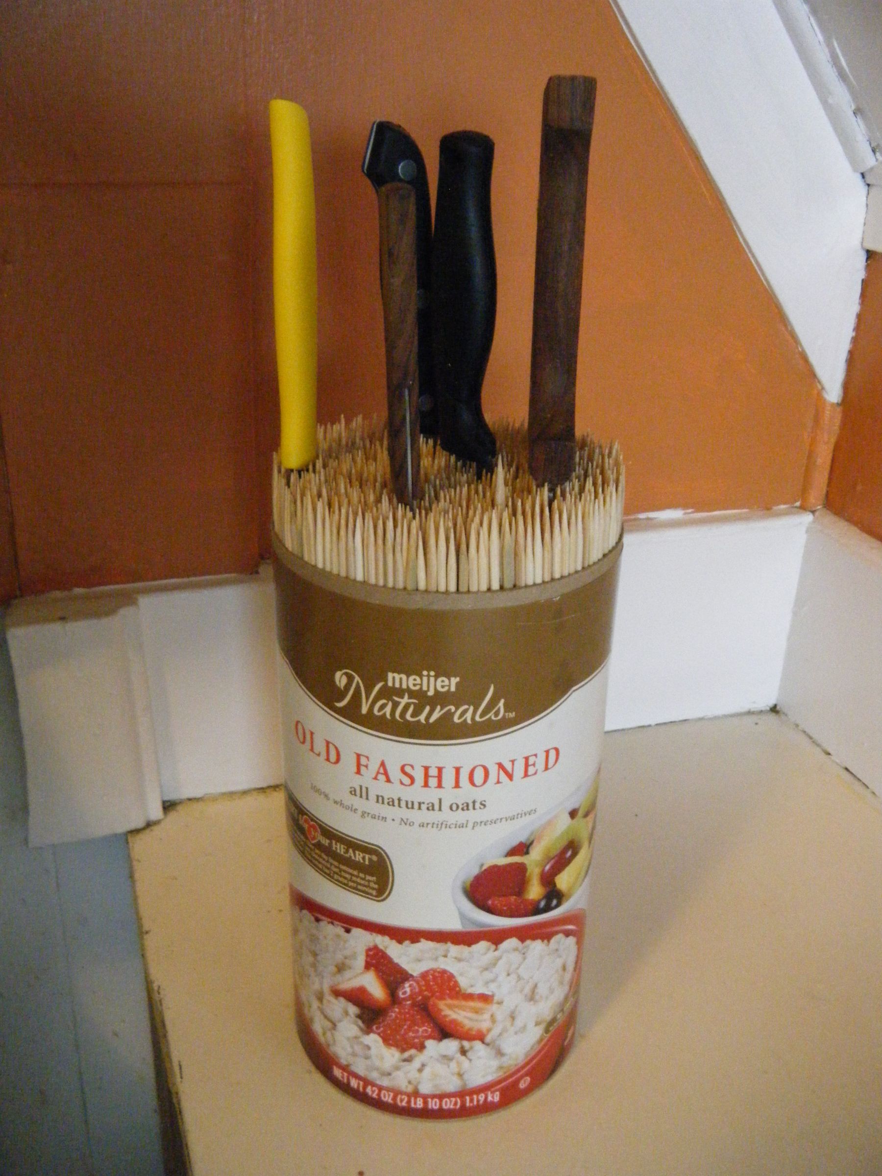 Quick and Easy Knife Block