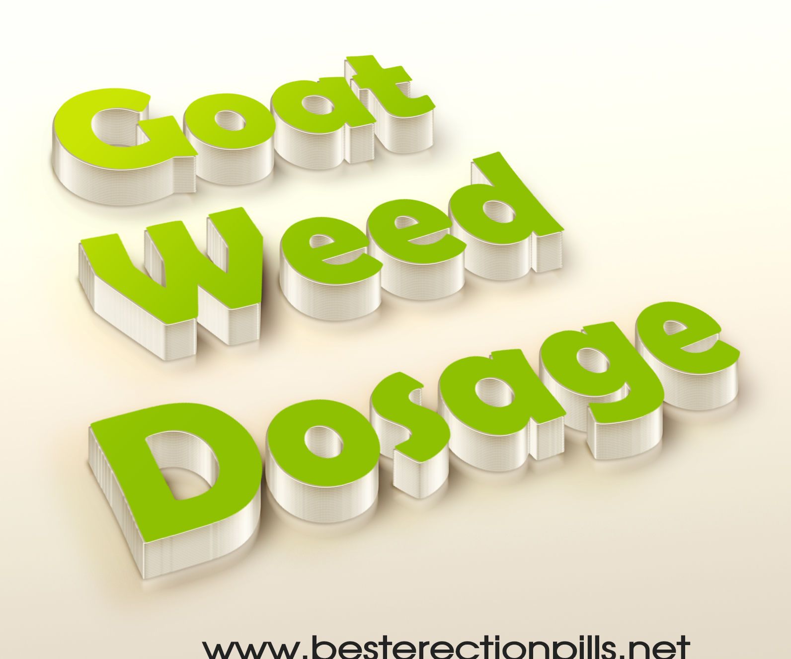 Goat Weed Dosage