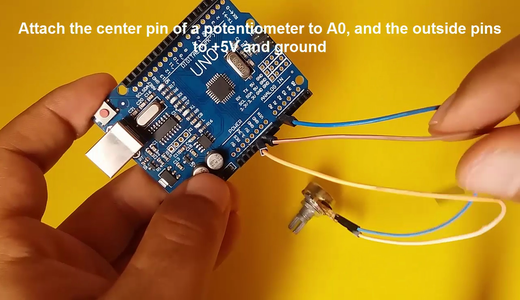 Arduino - AnalogRead Serial With Potentiometer : 5 Steps (with Pictures ...