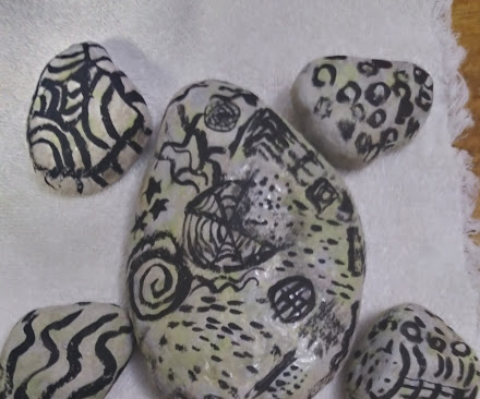 Abstract Rock Turtle