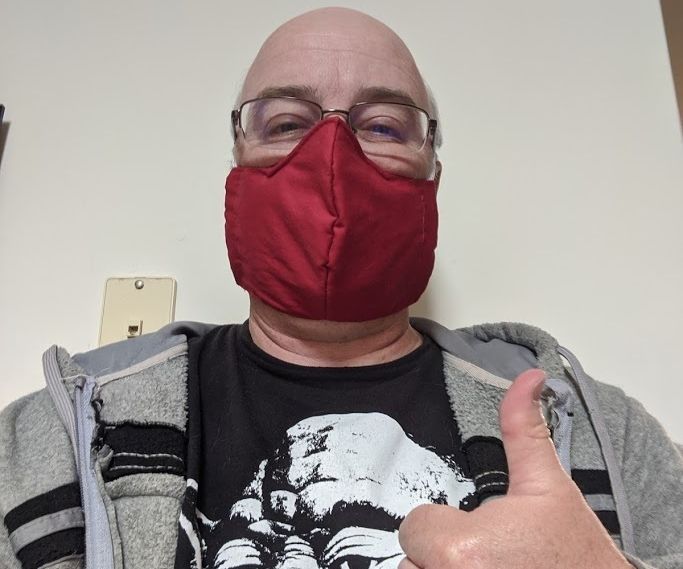 Hand Sewn Fitted Mask