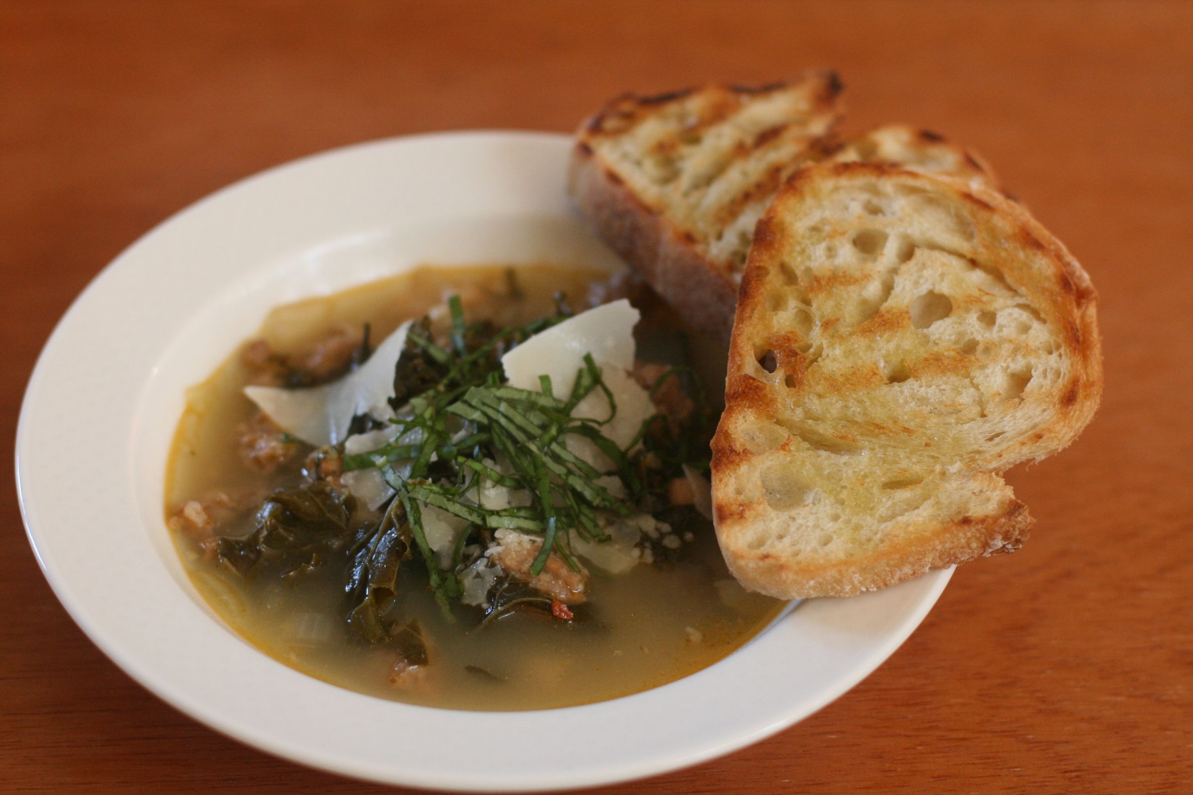Kale, Sausage, Cannellini Bean Soup (with Pictures) Instructables
