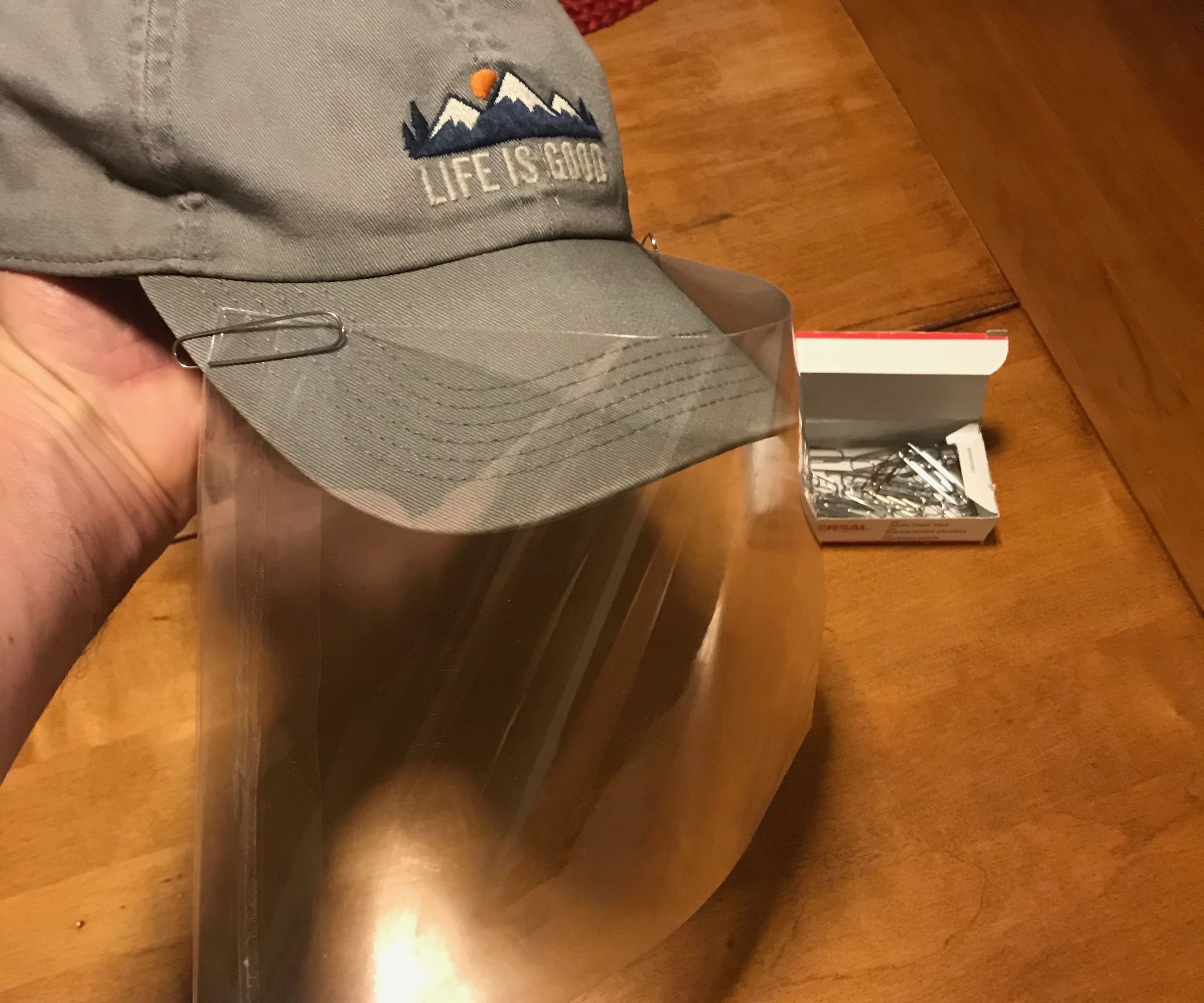 Covid 19 - Life Is Good - Quick-Emergency Face Shield