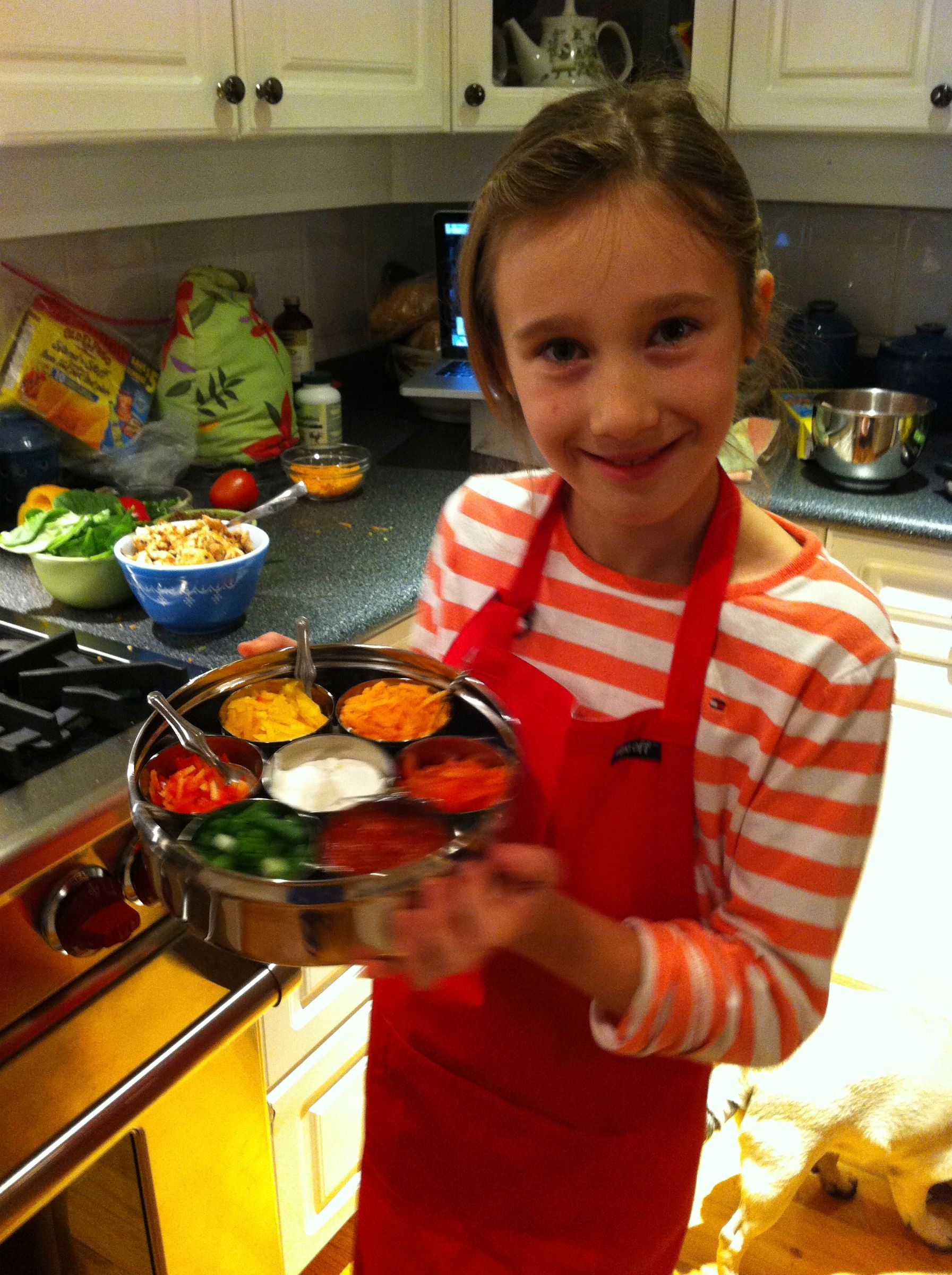 'Multiple Choice' Taco Night With Sophia!