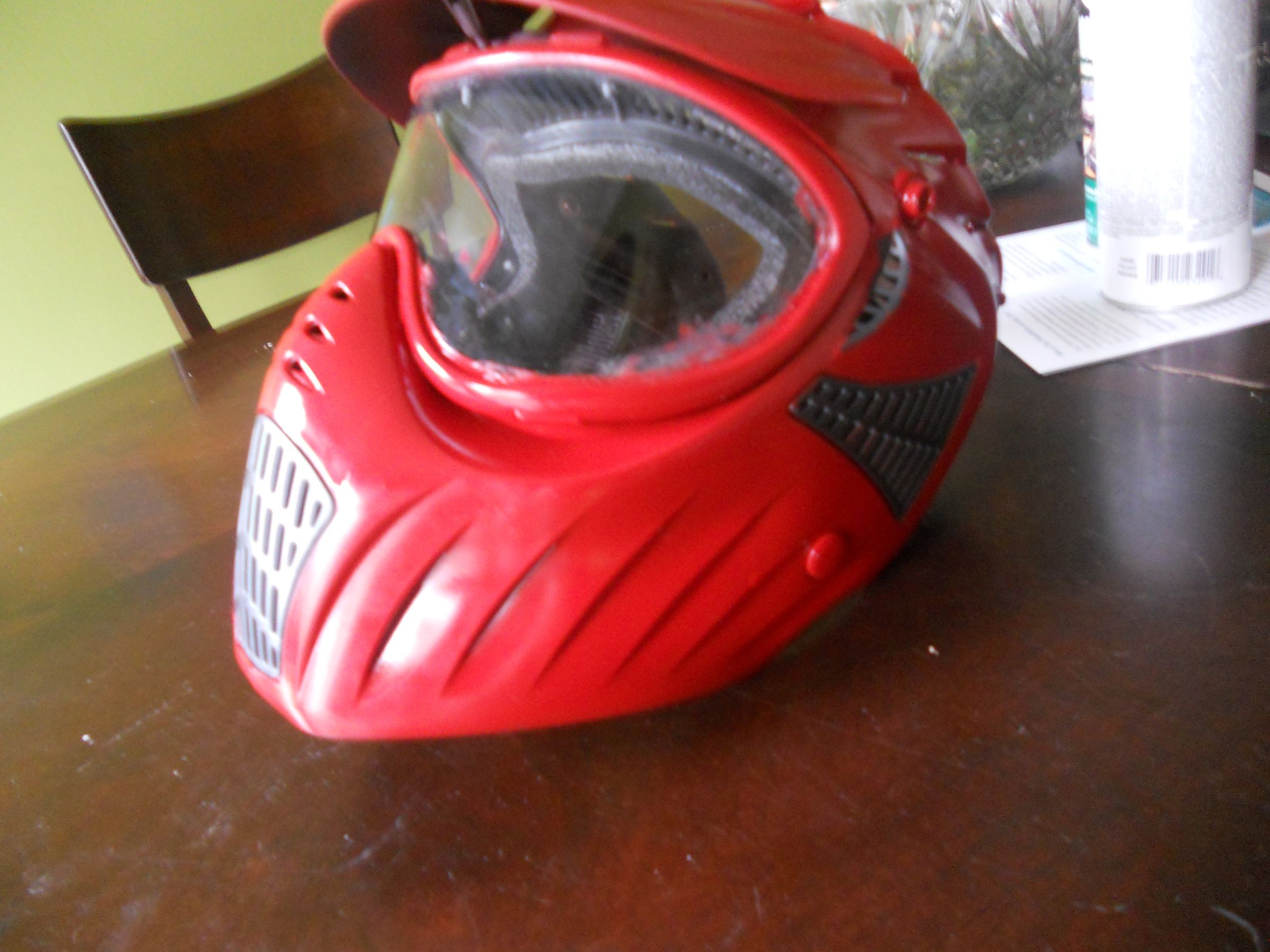 How to Paint a Paintball Mask
