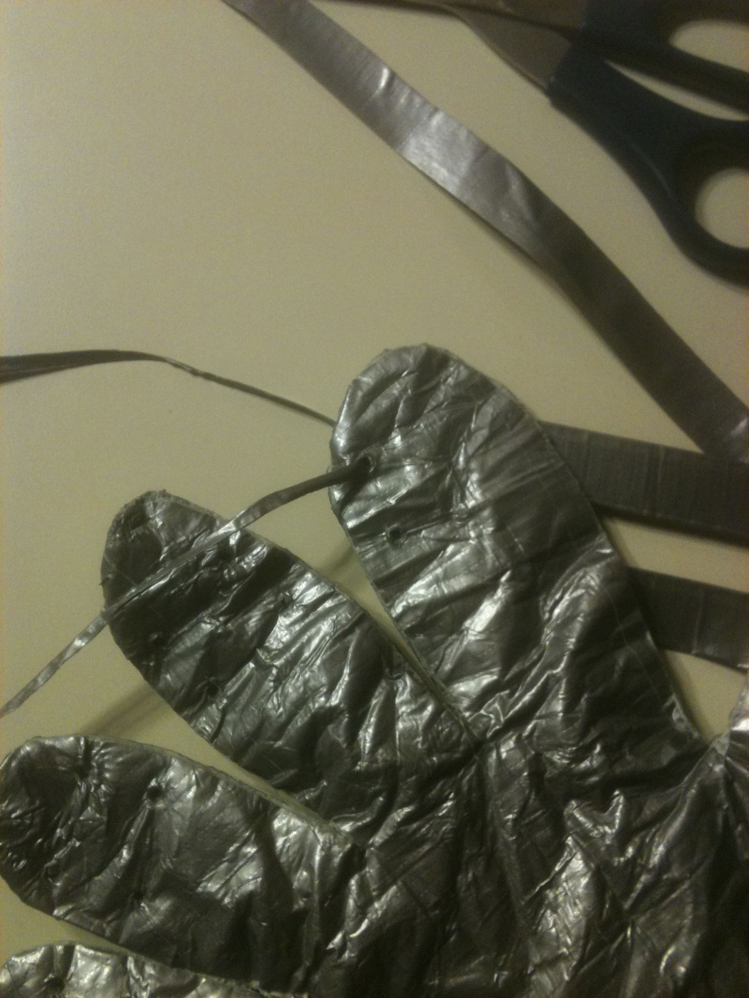 Duct Tape Baseball Glove 6 Steps Instructables