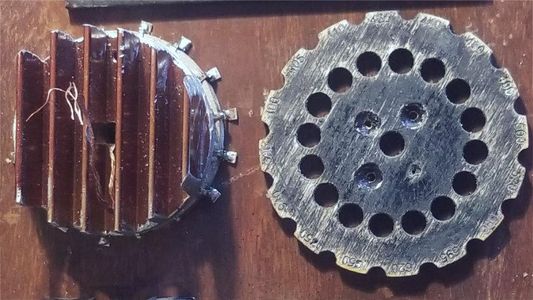 Making the Thumbwheel, Ratchet, Front and Back Panel.