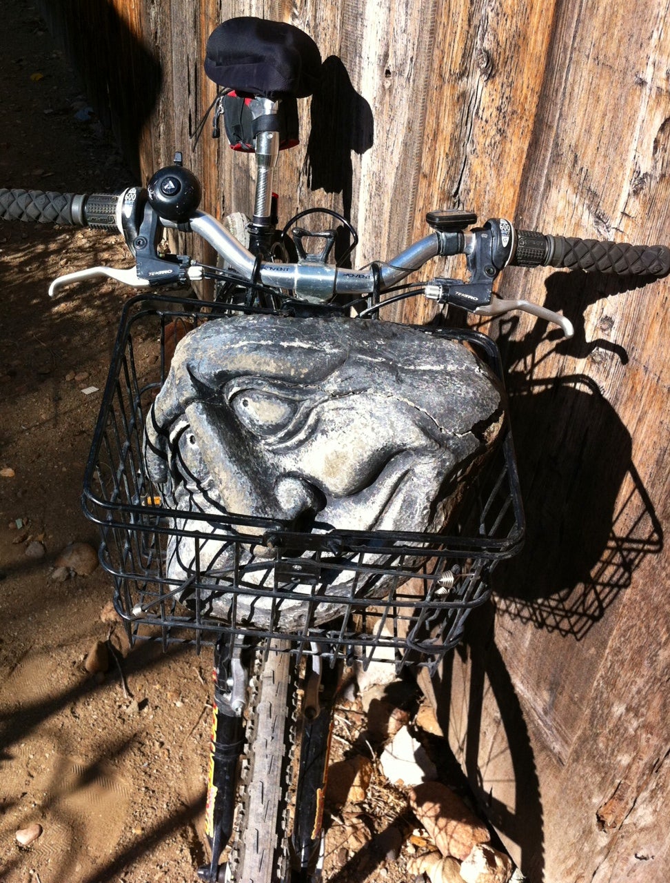 Disappearing Bike Baskets
