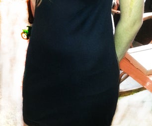 Zipper Seam Dress for the Ladies