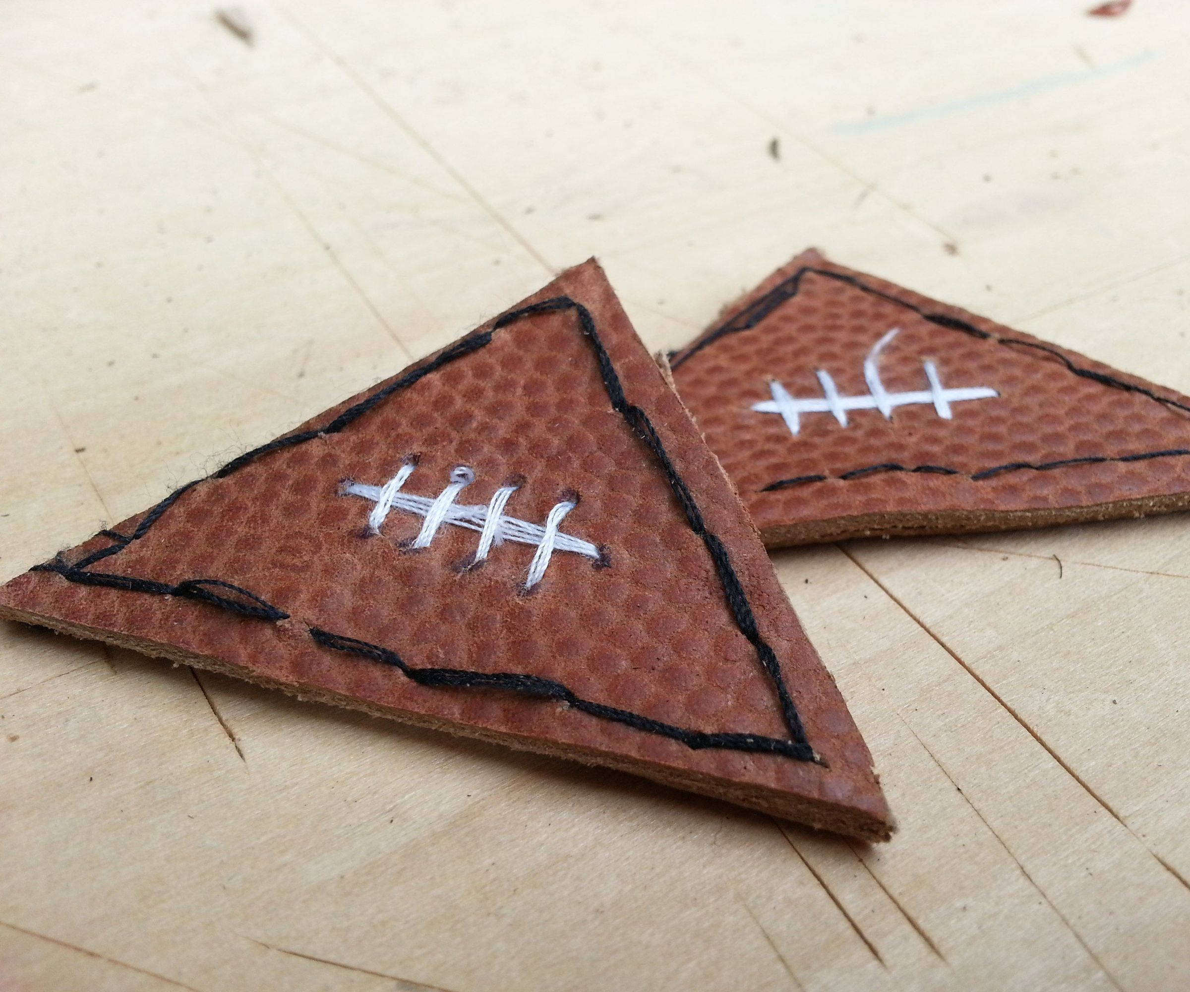 Recycled Leather Finger Football