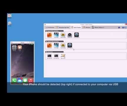 How to Remote Control Your IPhone, IPad From Computer - Over USB