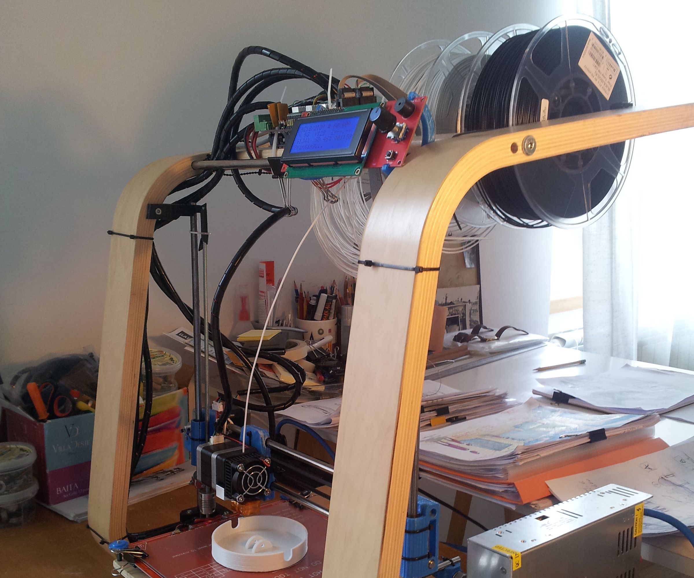 From an Ikea Footstool to (Poang) 3D Printer!