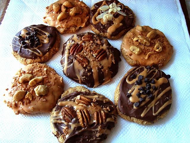 DECADENT OR PLAIN PEANUT BUTTER COOKIES