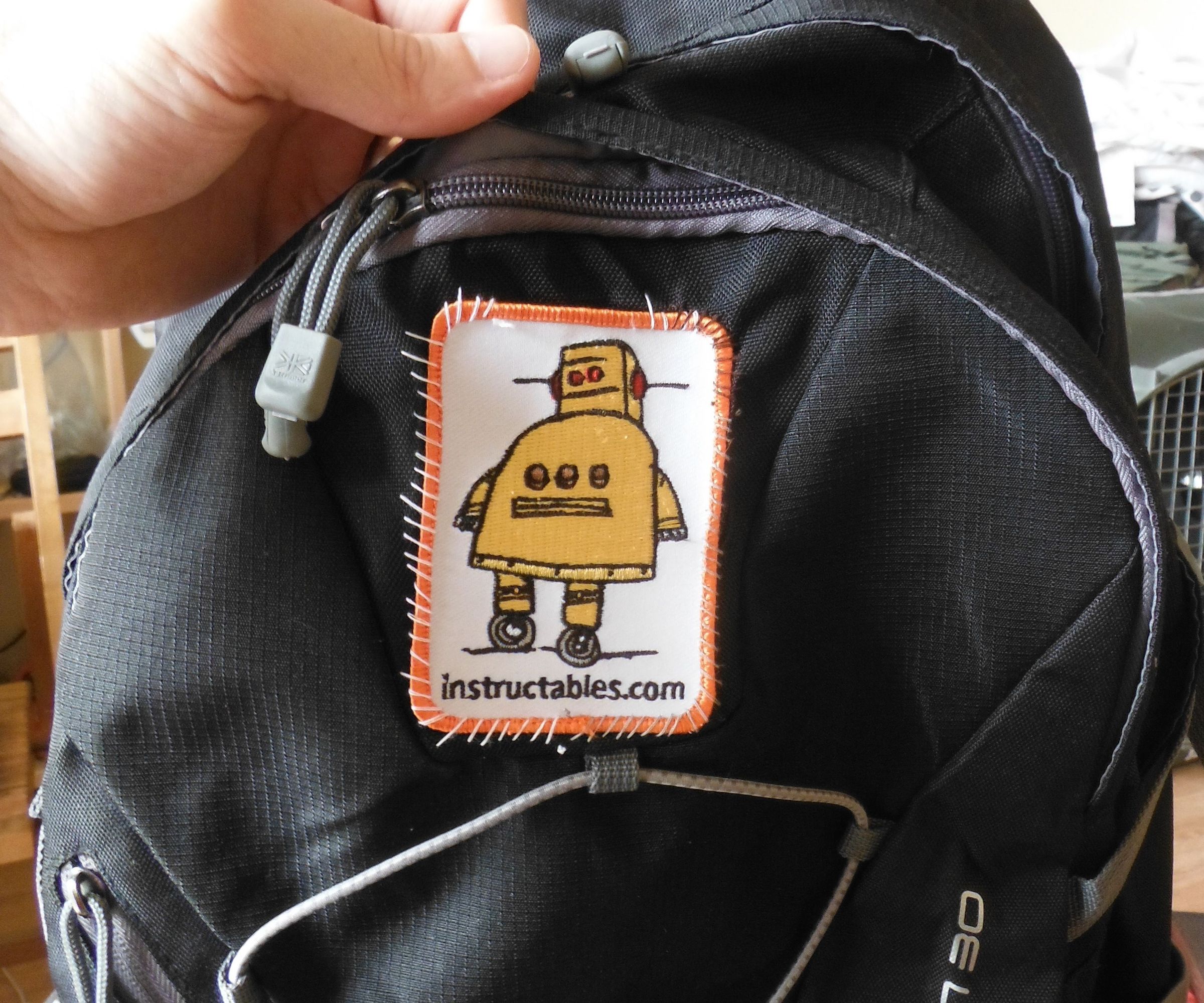 Instructables Robot Patch Pocket