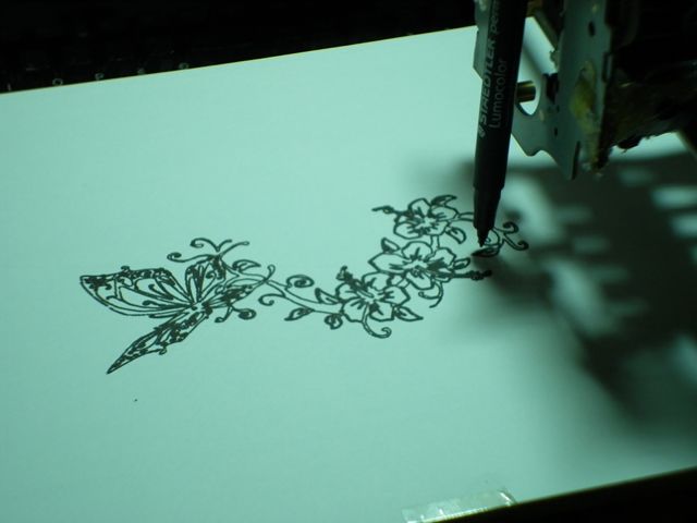 DIY 3axis CNC Plotter Out of Old Printers