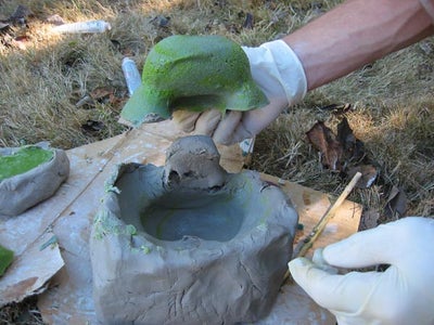 Pour the Mix Into the Mold!