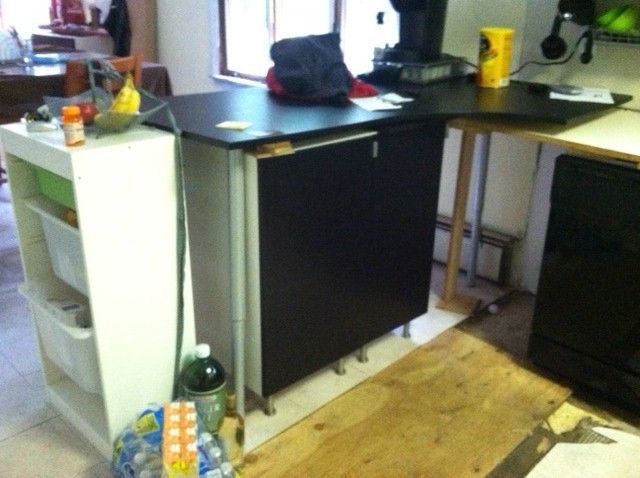 New House? Check. Love? Check. Family? Check. a Usable Kitchen? Um...