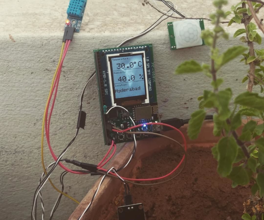 Weather Station Using Single Board - SLabs-32