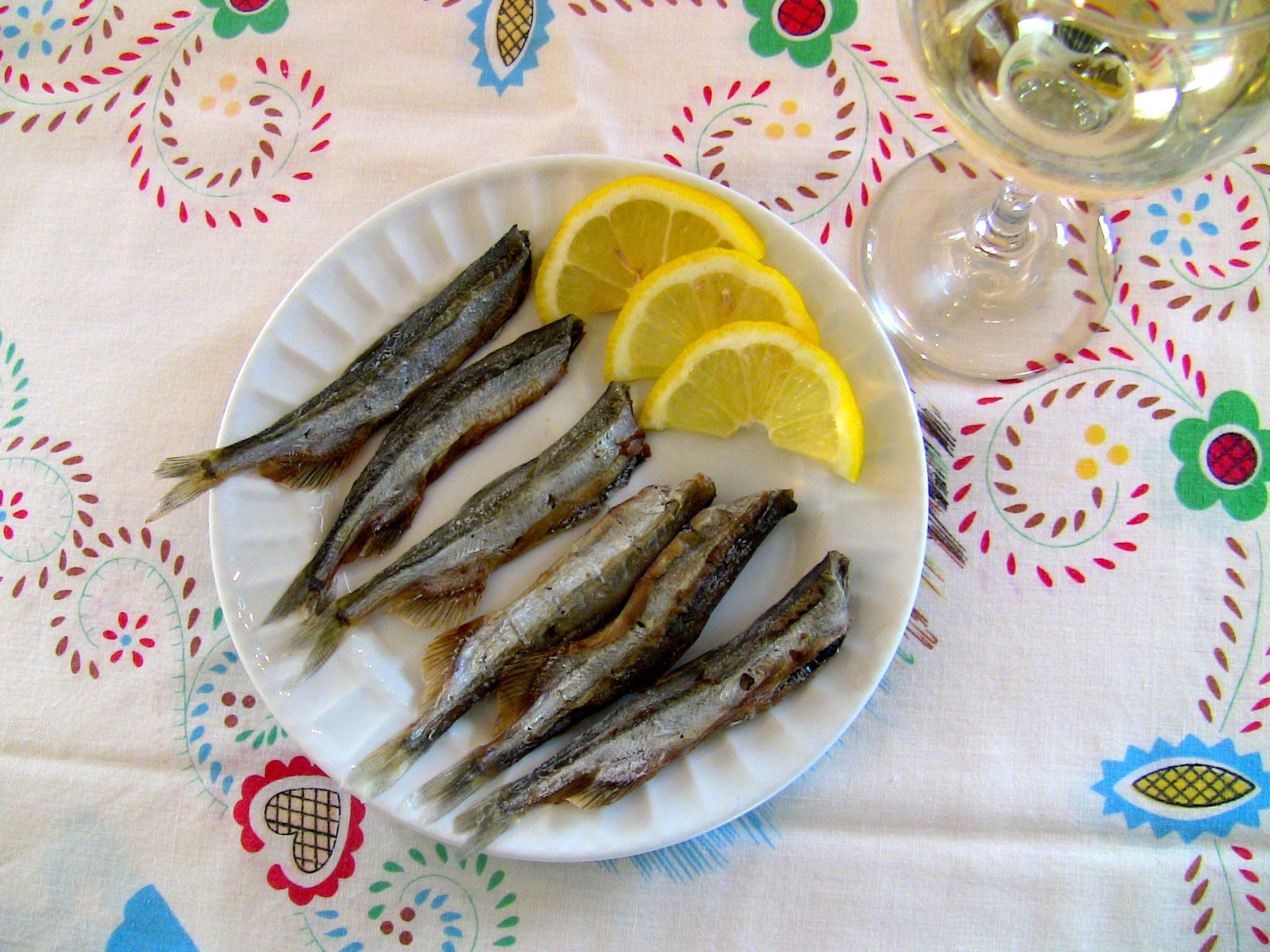 Cleaning and Curing Small Fish