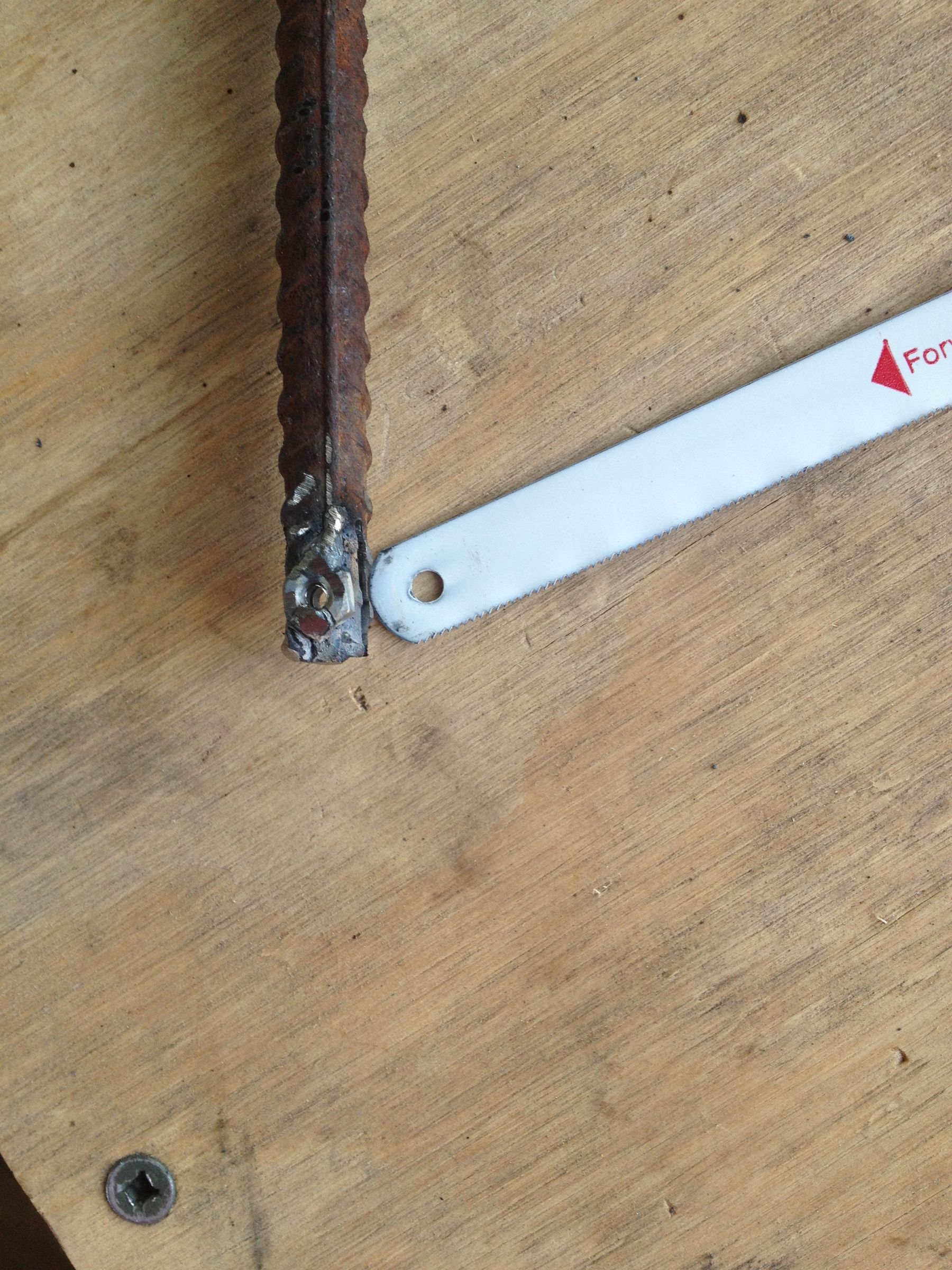 Rebar Hacksaw 7 Steps Instructables