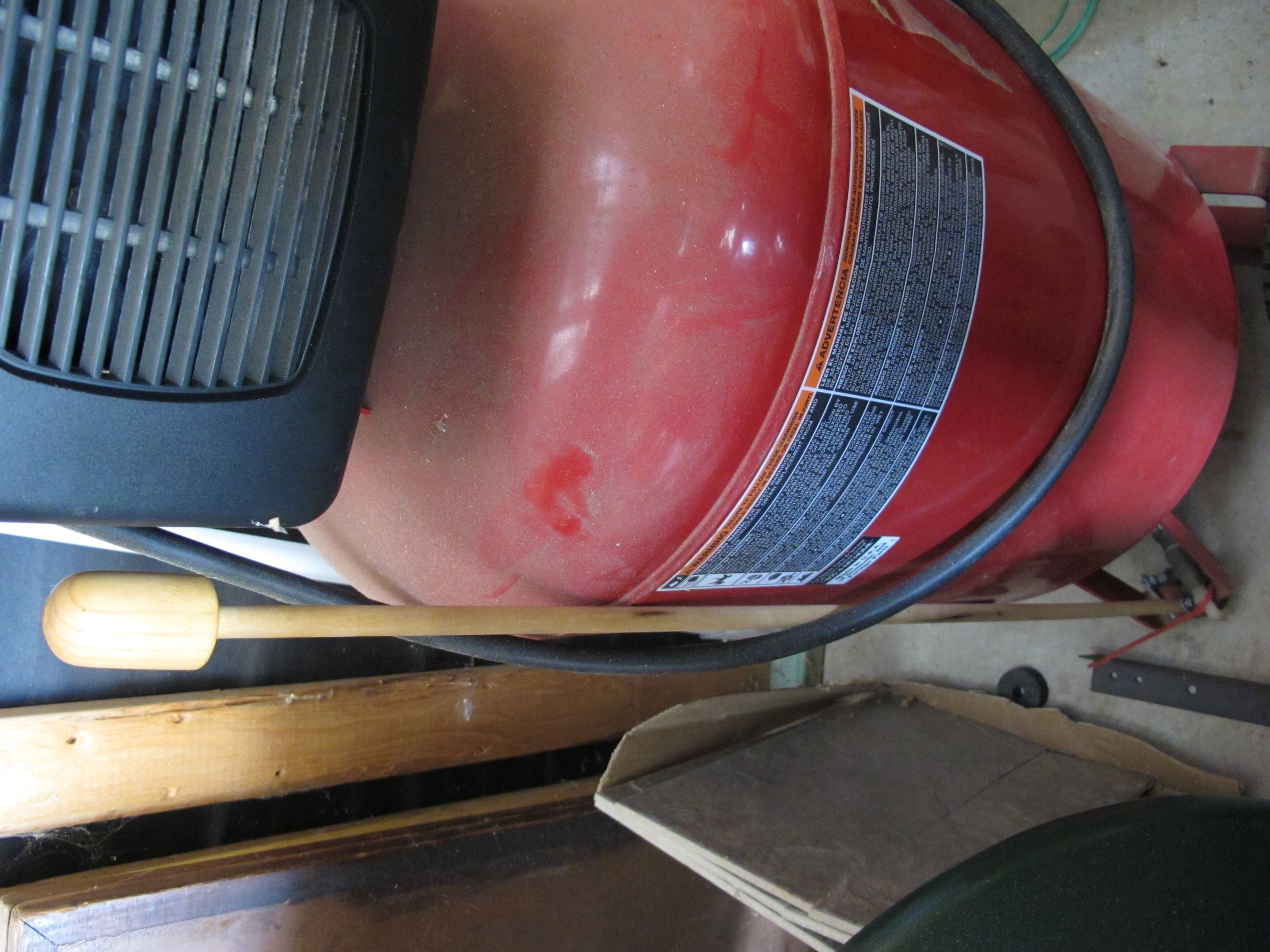 Home Air Compressor Tank Drain Modification Instructables
