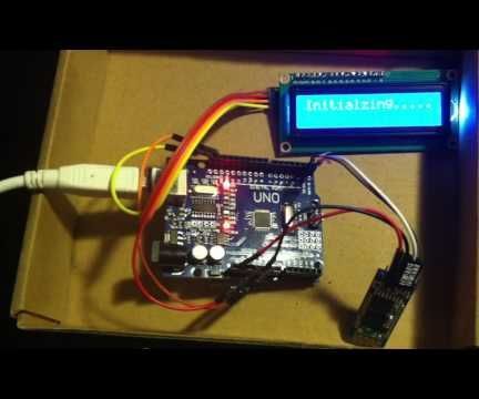 Arduino OBD2 ELM327 I2C-LCD HC05 Bluetooth