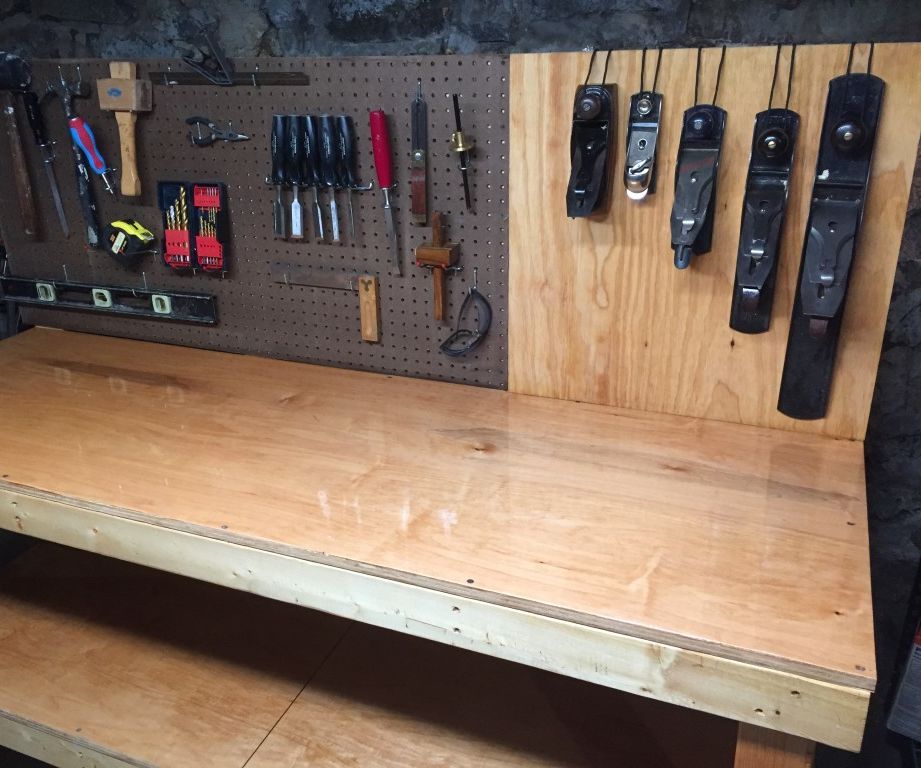 Simple & sturdy workbench