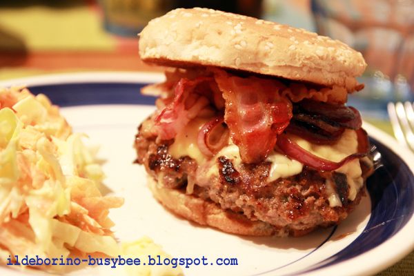 The Best  Bacon and Cheese Burger Ever!