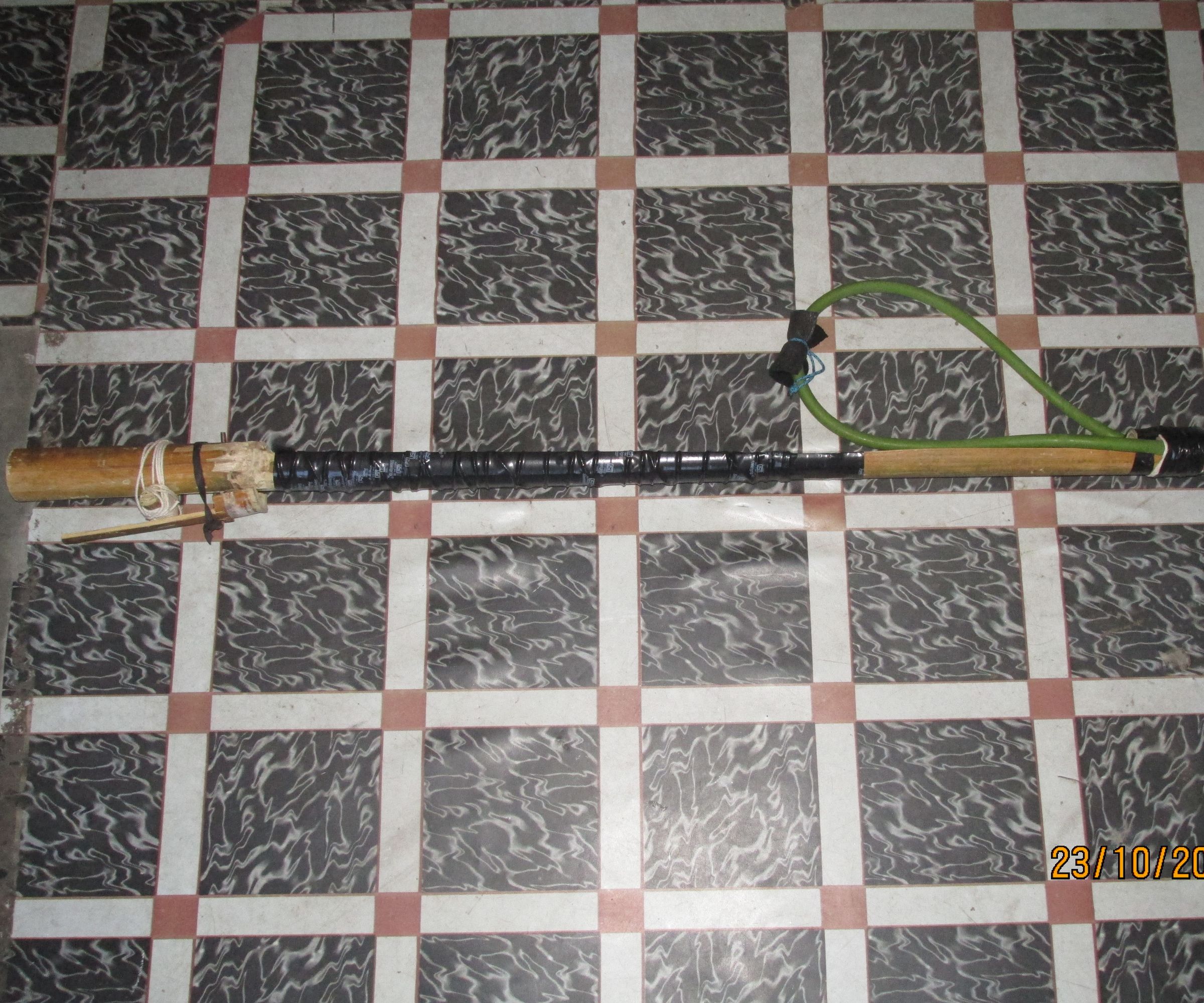 How to Make a 40 Lb Bamboo Spear Gun.