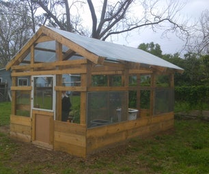 Turn Crates Into a Greenhouse