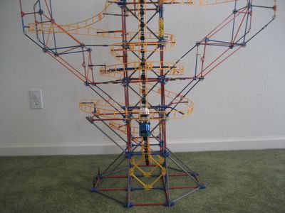 K'nex Rolercoaster and Ferris Wheel