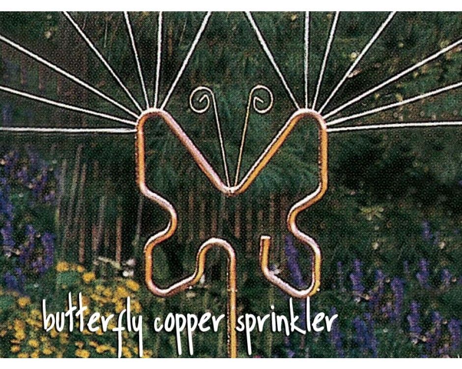 Make the Decorative Sprinklers Part of Your Garden to Keep Soil Moisture Everyday