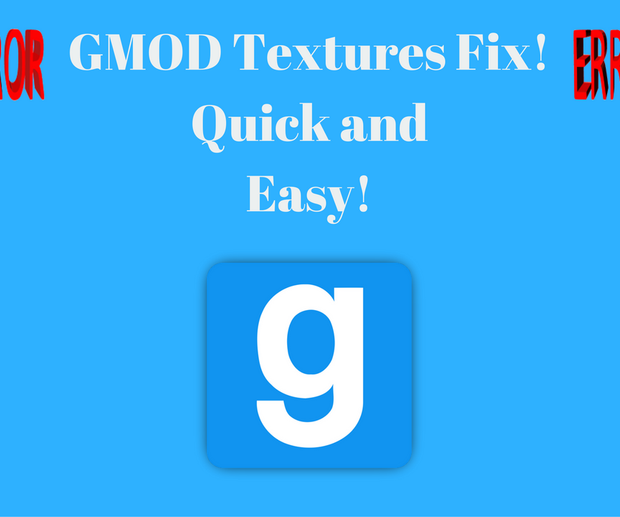Gmod Texture Problem Gmod How To Fix Search Problems Workshop Youtube
