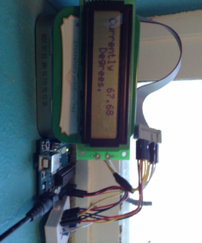 Digital Window Thermometer