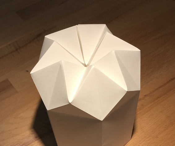 Origami Lamp Shade by Tomoko Fuse