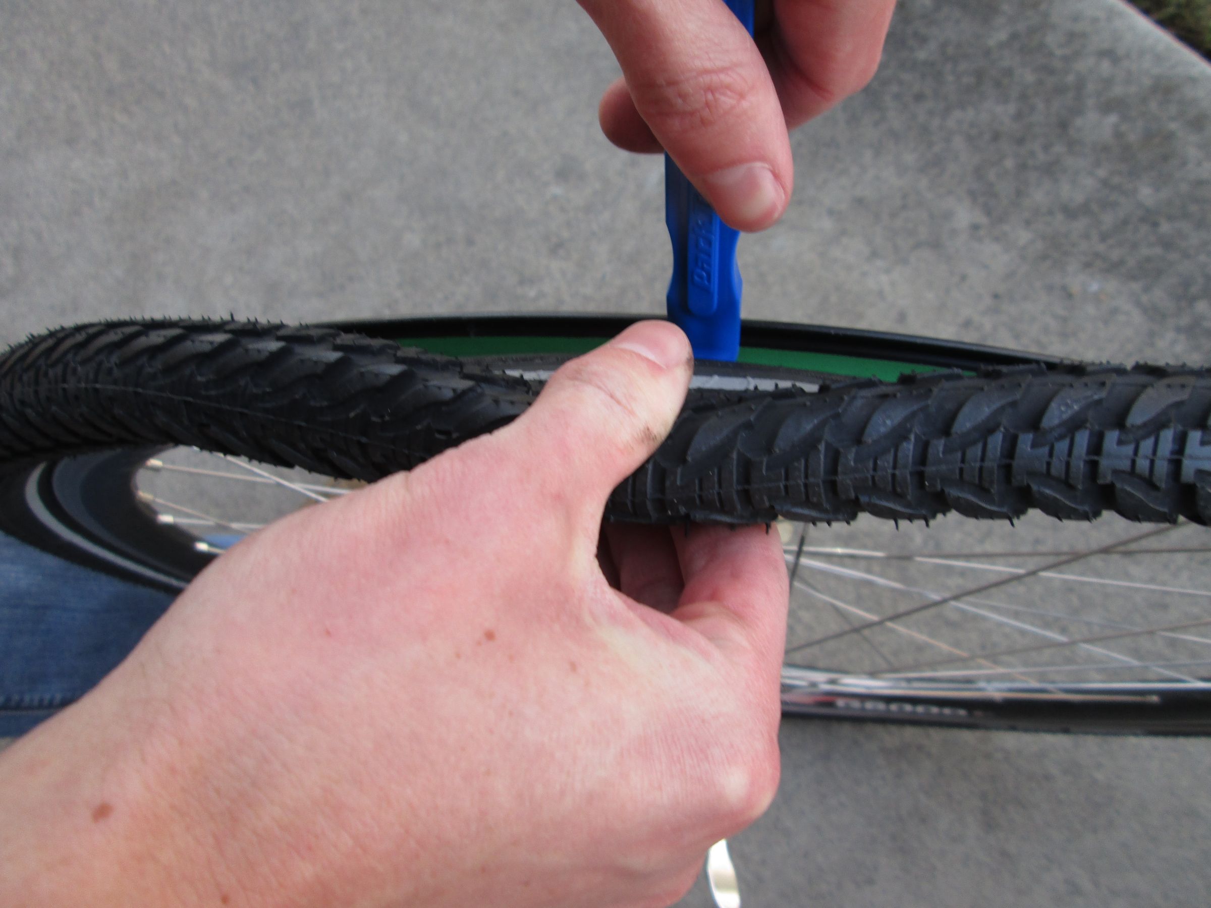 How to Patch a Front Tire Presta Valve Bicycle Tube 6 Steps (with